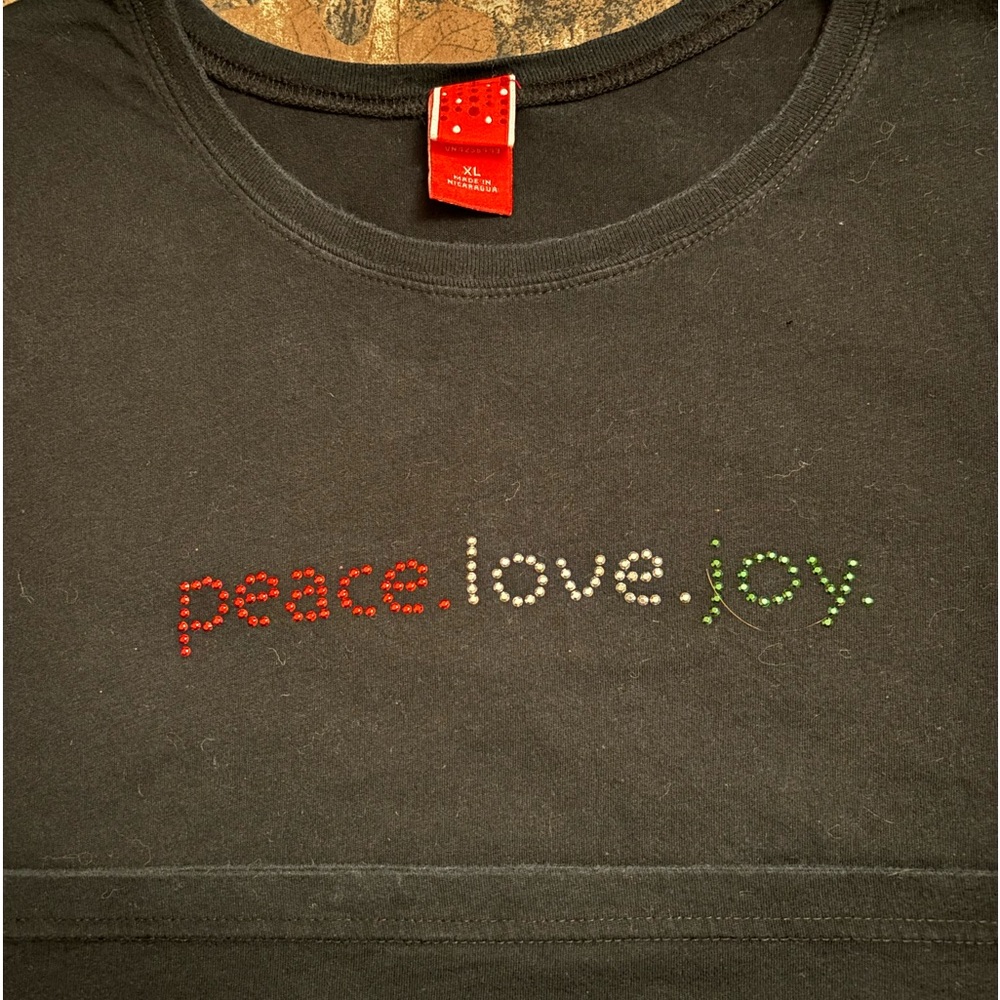 Target Peace Love Joy Shirt